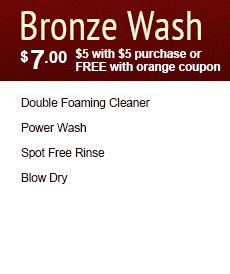 Bronze Wash $7.00