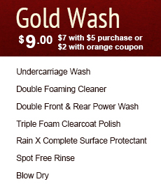 Gold Wash $9.00