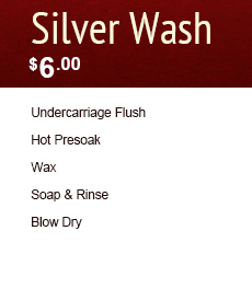 Silver Wash $7.00